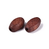 Natural Schima Wood Beads WOOD-Q001-06A-02-2