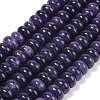 Dyed Natural White Jade Beads Strands G-G107-A13-01-1