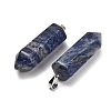 Natural Sodalite Pendants GG-CBAA0EE-02P-03-3
