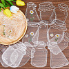 Tableware Theme Waterproof Self Adhesive Stamping Stickers Sets DIY-WH20014-04C-4