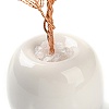Natural Garnet Chips Tree of Life Decorations DJEW-C016-02D-3