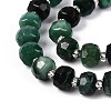 Natural Fuchsite Beads Strands G-N327-08A-06-4