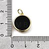 Brass Micro Pave Cubic Zirconia Pendants X-KK-S523-11G-3