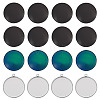 10Pcs 304 Stainless Steel Pendant Cabochon Settings DIY-TA0015-76A-2