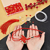 1 Bag DIY Handmade Beaded Weaving Gourd Pendant Decoration Kit DIY-AR0002-57-3