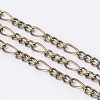 Iron Handmade Chains Figaro Chains Mother-Son Chains CHSM001Y-AB-1