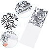 2Pcs 2 Styles Plastic Embossing Folders DIY-CP0008-85B-6