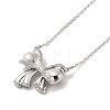 304 Stainless Steel Pendant Necklaces NJEW-U002-17P-1