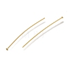 Brass Flat Head Pins KK-H502-01G-G-2