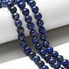 Natural Lapis Lazuli Beads Strands G-P348-01-8mm-5