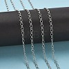 Iron Handmade Chains Figaro Chains Mother-Son Chains CHSM021Y-N-5