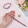 2Pcs Stainless Steel Anchor Link Bracelet BJEW-CN0001-26-3