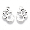 Yoga Tibetan Style Alloy Pendants TIBE-R317-018AS-LF-2