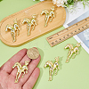 Horse Alloy Lapel Pin Brooches JEWB-WH0020-124-3