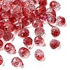 Electroplate Transparent Glass Beads GLAA-A045-05L-2