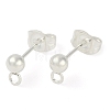 304 Stainless Steel Stud Earring Findings STAS-P148-07S-1