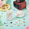 50 Pcs Alloy Enamel Pendants ENAM-TA0003-76-8