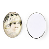 Glass Cabochons GGLA-T004-01Q-2