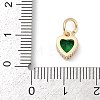 Brass Micro Pave Cubic Zirconia Pendants LS-KK-H204-01KCG-06-3