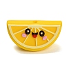 Fruit Theme Food Grade Eco-Friendly Silicone Beads SIL-I022-02E-1