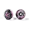 Handmade Foil Lampwork Beads LAMP-T021-33B-3