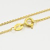 925 Sterling Silver Cable Chain Necklaces STER-M086-06A-1