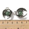 Bat Natural Green Aventurine Pendants G-F766-03AS-04-3