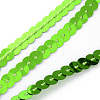 Eco-Friendly Plastic Paillette Beads PVC-Q092-6mm-10-4