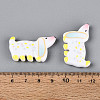 Printed Opaque Resin Beads RESI-N043-04E-4