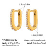 304 Stainless Steel Hoop Earrings for Women LS-KE4093-1-1