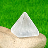 Natural Quartz Crystal Healing Pyramid Figurines PW-WG30742-09-1