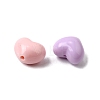 Opaque Acrylic Beads OACR-H051-02-2