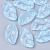 Transparent Spray Painted Glass Pendants X1-GLAA-T013-02-C01-1