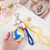 1Pc Sports ThemePU Leather Keychains KEYC-SP0001-67D-3