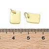 Brass Pendants KK-D229-11G-3
