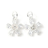 Brass Micro Pave Cubic Zirconia Pendants KK-U067-03S-04-1