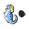 Cowboy Dinosaur Alloy Enamel Pins JEWB-G046-04C-3