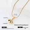 304 Stainless Steel Pendant Necklaces WL9632-6-1