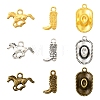 45Pcs 9 Style Tibetan Style Alloy Pendants FIND-FS0003-56-3