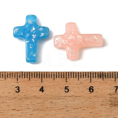 Opaque Resin Pendants RESI-B046-01-1