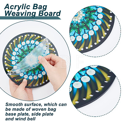 Acrylic Bag Bottom DIY-WH0304-376B-1