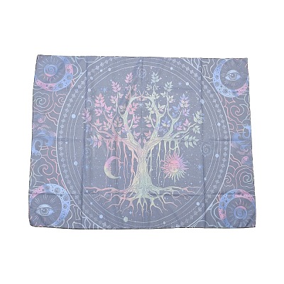 UV Reactive Blacklight Tapestry HJEW-F015-01O-1