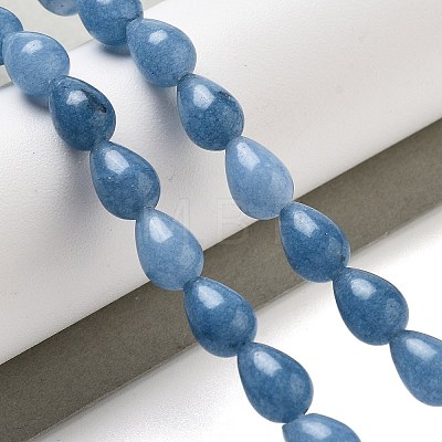 Natural Aquamarine Dyed Beads Strands G-B106-A10-01-1