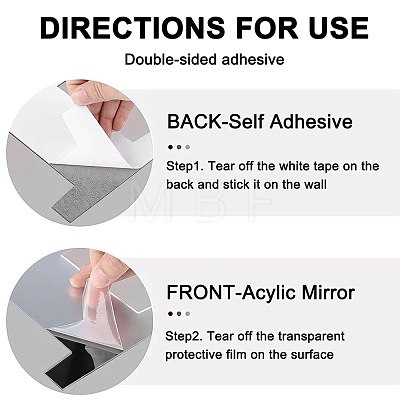 Acrylic Self Adhesive Furniture Films DIY-WH0223-49-1