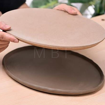 Round Pottery Tools Ceramic Plate Forming Mold DIY-WH0056-07A-1