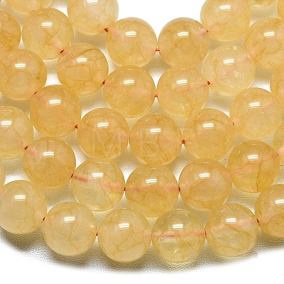 Natural Malaysia Jade Beads Strands G-L645-C01-10mm-15-1
