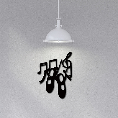 Iron Wall Hanging Decoration HJEW-WH0013-084-1