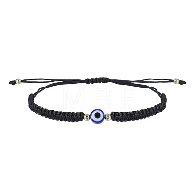 Hamsa Hand with Evil Eye Bead Braided Bead Bracelets SX3134-4-1