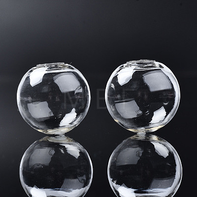 Round Mechanized One Hole Blown Glass Globe Ball Bottles BLOW-R001-20mm-1