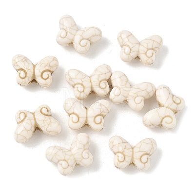 Synthetic Howlite Beads G-V001-001E-1